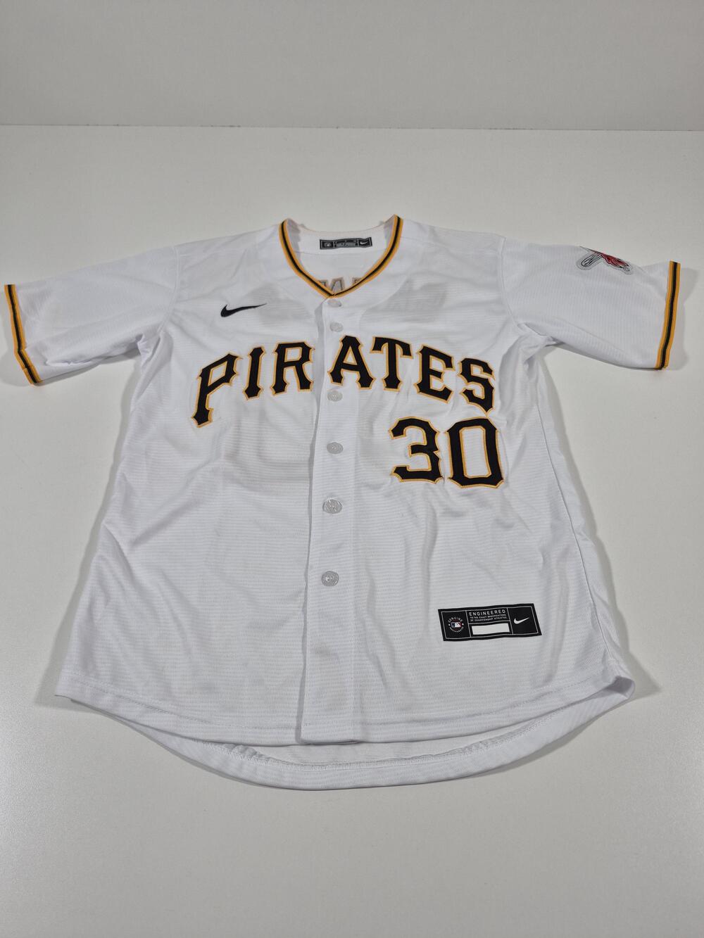 Pittsburgh Pirates Jersey Mens Small White MLB Baseball Paul Skenes 30 Nike